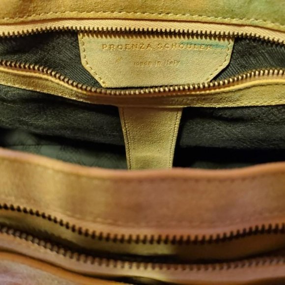 Proenza Schouler PS1 bag suede rainbow red pink green blue yellow orange purple - Picture 10 of 14